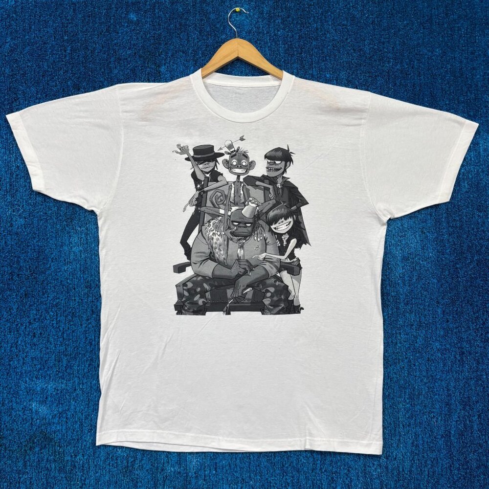 Gorillaz Self Titled Graphic T-Shirt Size XXL